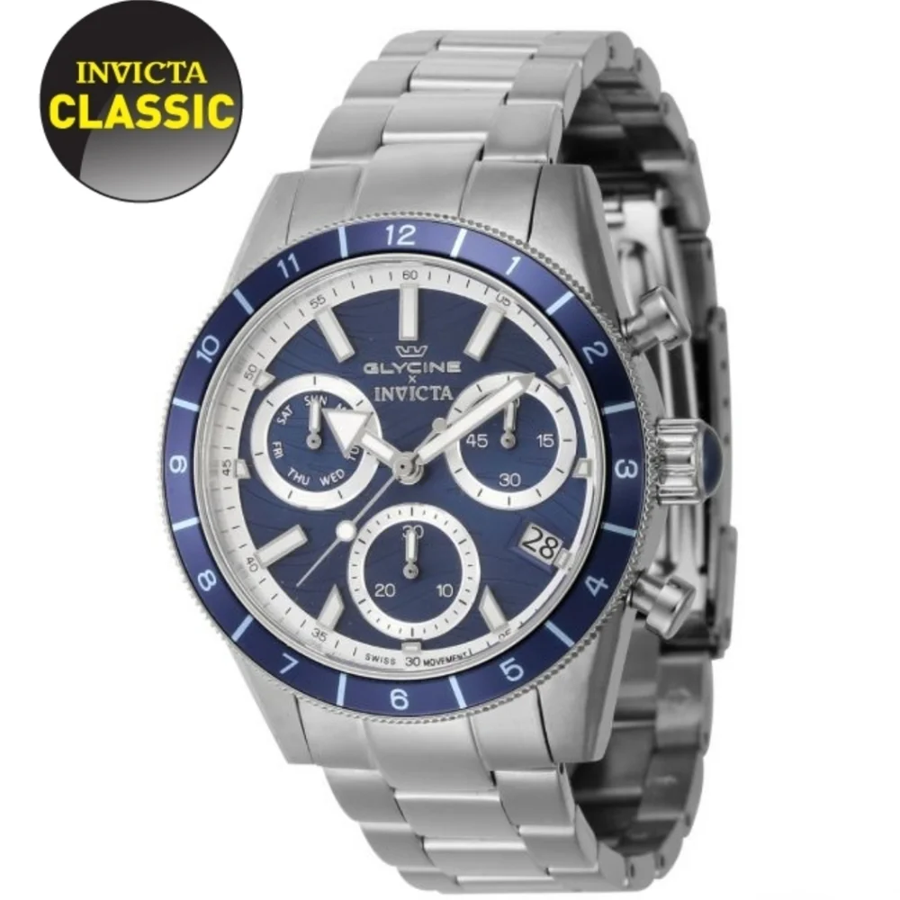 NIB INVICTA Five Elements Swiss Ronda E60 Caliber Men's Watch 41 mm extra strap